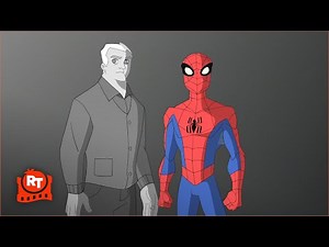 The Spectacular Spider-Man (2008) - Spider-Man & Uncle Ben Fight the Symbiote (S1E12) | Movieclips