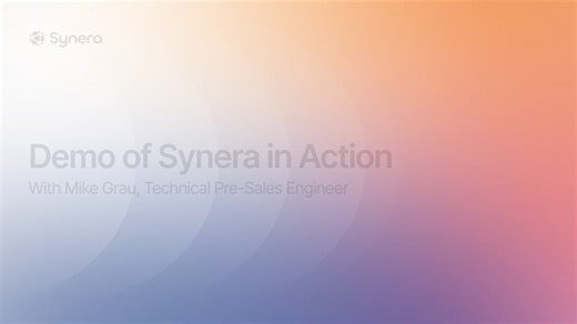 Synera Demo Summary: AI Agent Platform