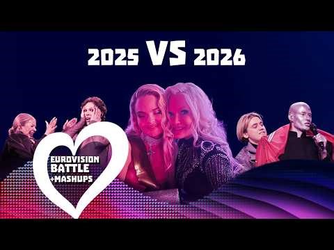 Eurovision 2025 vs 2026 | Battle with mashups