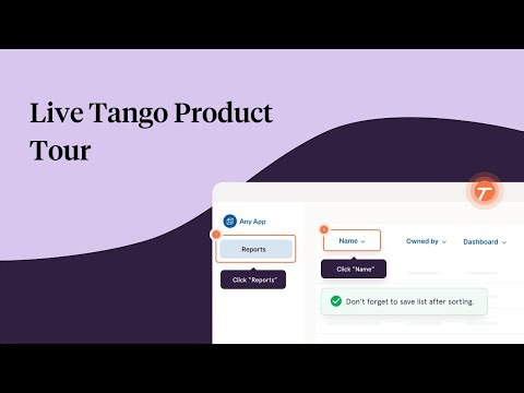 Tango Product Tour [Live]