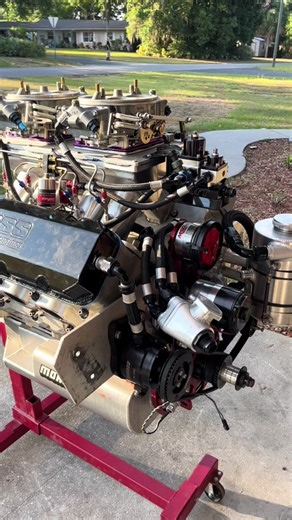 Just a cammed 454 #chevy #bigblock #dragracing #engine #cartok #smallblock #automotive