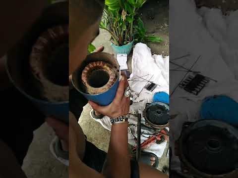 Goulds Water pump repair and replace motor bearing.