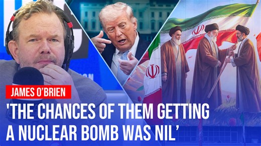 James O'Brien vs LBC caller on Trump's reasons for the Iran War | LBC