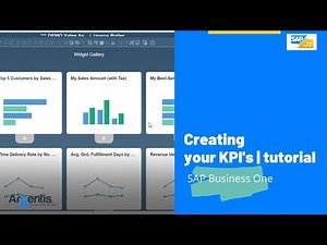Creating your KPIs in SAP Business One | Key Performance Indicators