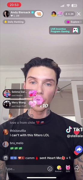 Andy Biersack Live Performance Highlights