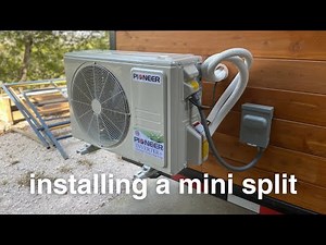 Installing a DIY mini split in my tiny house | Air conditioning at last!