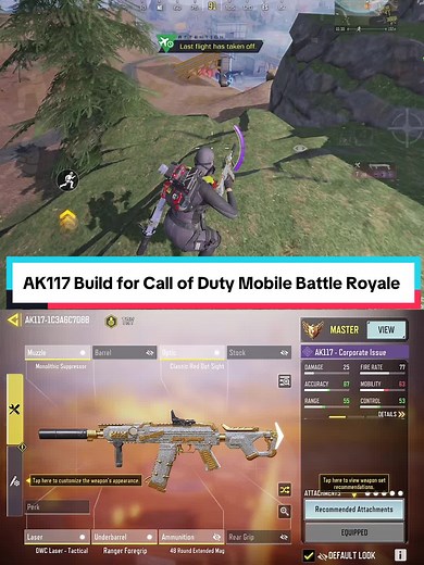 Best AK117 Loadout for Call of Duty Mobile Battle Royale 2024