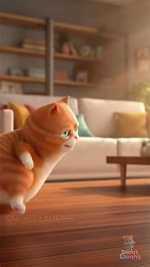 Cat Tries Viral TikTok Lip Sync 🎤😹| Funny 3D English Cat Cartoon Videos 😹 | #snoutlaughs