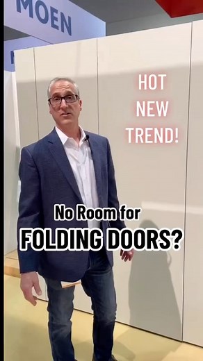 208K views · 907 reactions | Hidden Door Trend! You Got to See This! No room for folding doors,just try this! No electronics, self storing, soft, closing door system. What would you hide behind these doors? #trending #hardware #gadgets #design #reels | Interior Trend Inc. | Facebook