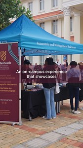 🎓 Join us for an on-campus experience where you will get to see what makes SU one of the top universities in the country. 🌐✨ 📅 15 March 2025 | 08:00 – 15:00 🖥 Remember to book your tickets for information sessions on Quicket (available from 15 Feb.) 𝐶𝑜𝑚𝑒 𝑑𝑖𝑠𝑐𝑜𝑣𝑒𝑟 𝑤ℎ𝑦 𝑆𝑡𝑒𝑙𝑙𝑒𝑛𝑏𝑜𝑠𝑐ℎ 𝑈𝑛𝑖𝑣𝑒𝑟𝑠𝑖𝑡𝑦 𝑖𝑠 𝑡ℎ𝑒 𝑝𝑒𝑟𝑓𝑒𝑐𝑡 𝑝𝑙𝑎𝑐𝑒 𝑓𝑜𝑟 𝑦𝑜𝑢𝑟 𝑎𝑐𝑎𝑑𝑒𝑚𝑖𝑐 𝑗𝑜𝑢𝑟𝑛𝑒𝑦 | Stellenbosch University