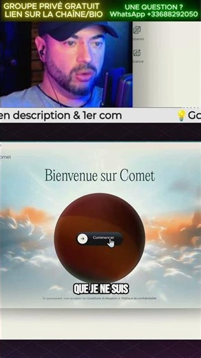 vidéo complète ici @Referencement-ia Comet : Installation Facile et Mode Vocal Révélé