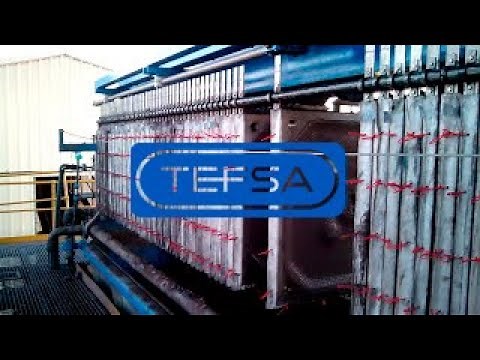 Descarga de Torta en Filtro Prensa / FILTER PRESS CAKE DISCHARGE