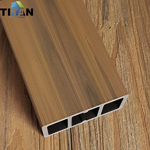 [Hot Item] External WPC Wall Cladding Great Teak Wood WPC Slat Ceiling Panel Outdoor