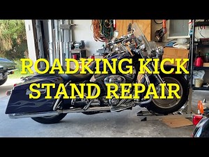 Roadking Kick Stand Repair.