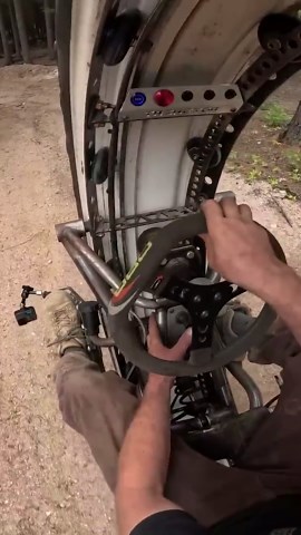 Turbo diesel trike first test drive!