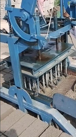 Concrete Block Making Process | 5 Inch Solid Block Machine Working