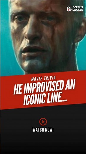 Rutger Hauer’s Touch That Made Roy Batty Unforgettable!