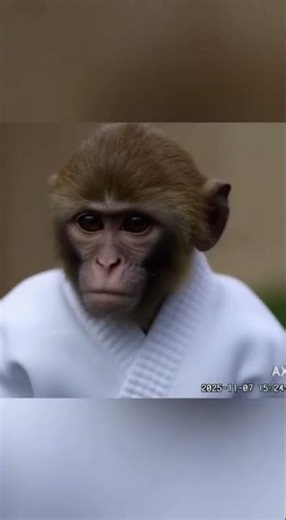 Karate Monkey vs Dog: Epic Staring Contest