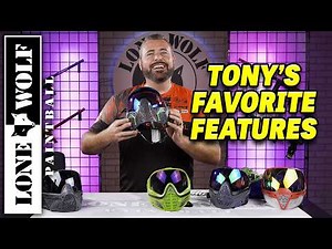 Tony's Favorite Features: High End Paintball Masks | Lone Wolf Paintball