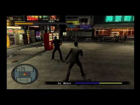 Yakuza 1 (PS2) | Jo Amon "Secret Boss" Fight (aka, Mysterious Hitman)