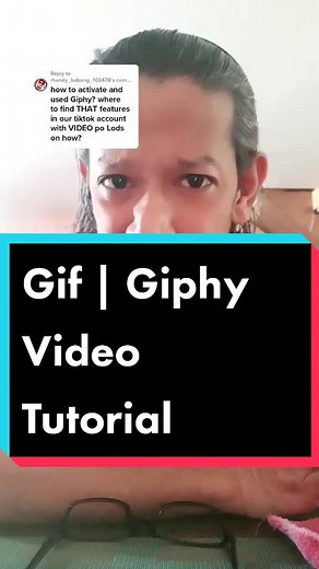 How to Add Gifs on TikTok Videos | Giphy Tutorial