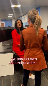 3.7K views · 369 reactions | Lauren & I take our work very SERIOUSLY… No matter the assignment! Lauren was dedicated to her Friday story at Six Flags Great Adventure. Talk about bringing her work home! | Syma Chowdhry | Facebook