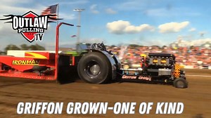 Griffon Growl Modified Tractor: The Unique Texas Machine making noises and going far with the Outlaw Truck & Tractor Pulling Association #getrowdy #ottpa #texas #tractorpulling | Outlaw Truck & Tractor Pulling Association