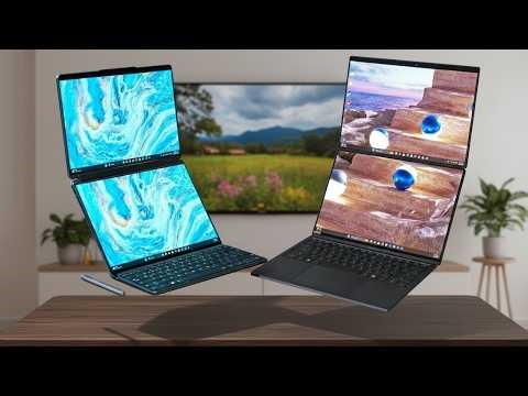 Asus ZenBook Duo vs Lenovo Yoga Book 9i – Dual-Screen Showdown!