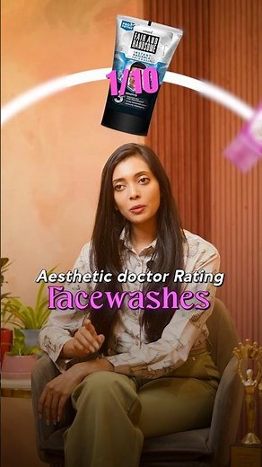 Check the description to know which face wash brands I rate out of 10 #aesthetic #facewash #beauty