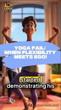Yoga Fail: When Flexibility Meets Ego! 😂 | Funny Moment