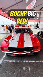 1969 Camaro Big Red The 800HP Monster That Hit 222 MPH 🚀 and Launched the Pro Touring Era! | Super Muscle Cars