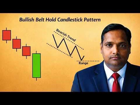Bullish Belt Hold Candlestick Pattern| Bearish Reversal Signal |Candle Pattern | GS Wealth Creation