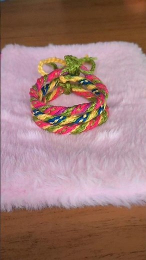 Pulseira de crochê passo a passo!