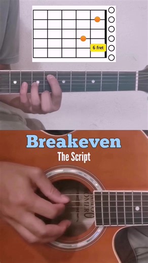 breakeven - the script #guitartutorial #bertsguitartutorials | Bert's Guitar Tutorials
