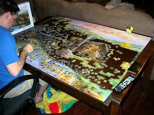 Peaceful Grove Puzzle (4000 Pieces) Jigsaw Time-Lapse