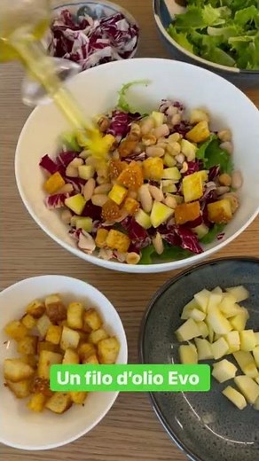 Insalatona di frutta e verdura - Le ricette della Fondazione