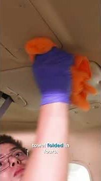 How to clean and detail your airplane interior