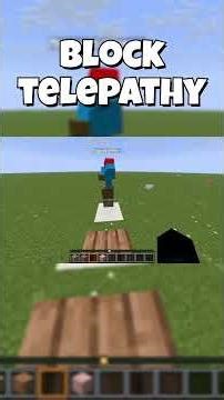 This is block telepathy chaos:💀💀💀💀💀 #minecraft #minecraftgameplay #gaming #minecraftvideos #block
