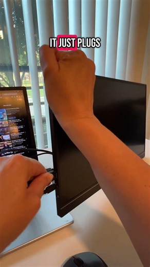 ARZOPA Portable Monitor 💻 | Work Setup