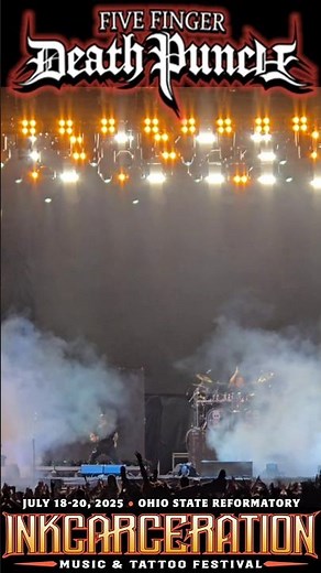 Wash it All Away Live Pt. 1 - Five Finger Death Punch - Inkcarceration 2025