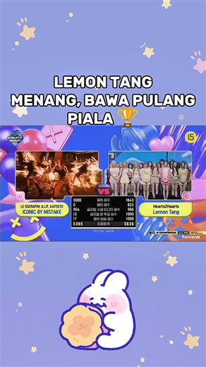 MENANG GUYSSSS TERIMAKASIH SEMUA #hearts2hearts #kpop #fyp #mnet