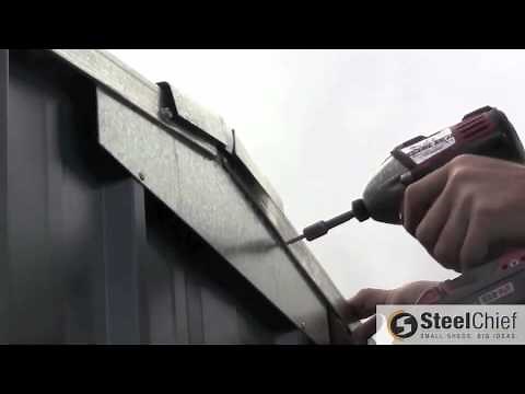 Installing Your SteelChief Gable Shed - Over 3.74m