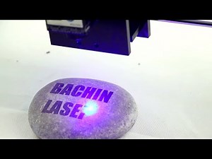 Laser Stone Engraving by 2.5Watt CNC Machine DIY Engraver(2021)