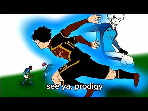 Isagi outplays manshine | Blue Lock manga animation