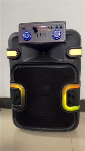 Portable Bluetooth PA Speaker System-600W 8” Indoor/Outdoor BT Speaker