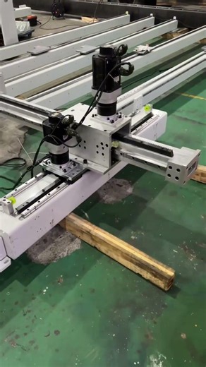 automatic rack and pinion linear actuator for palletizer truss manipulator #linearactuator #factory