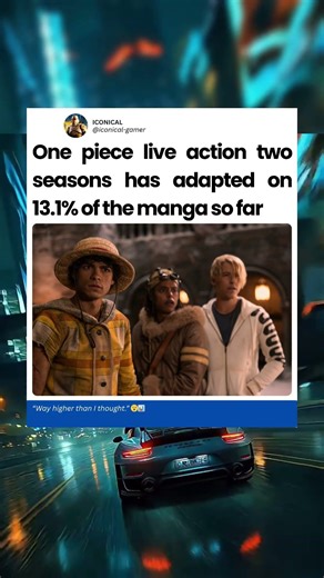 Fans Shocked That The Live-Action Has Already Covered 13% Of One Piece 😳🏴‍☠️ #onepiece