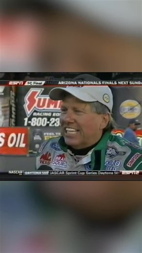 Happy Valentine’s Day from John Force! ❤️🔥 In 2009, for the first time ever, John Force went an entire season without a win. After 14 championships and decades of dominance, people wondered if the run was over. Then the very first race of 2010 at Pomona? He wins it. Drought over. Doubts silenced. Dynasty still alive. And all on Valentine’s Day to boot. | John Force Racing