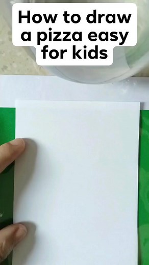 14 reactions · 12 shares | How to draw a pizza easy for kids #fbreels...