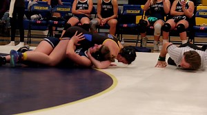 Camp Hill, PA at Sheridan Girls Wrestling Highlights – 12/21/24 The Lady Broncs won the dual 60-18 and there were 4 exhibition matches. 0:00 115 Pounds – Paizley Clark (Sheridan) vs. Heather Keim (Camp Hill) 1:06 120 Pounds – Karley Mason (Sheridan) vs. Emma Nelson (Camp Hill) 3:12 130 Pounds – Lilyahna Hancock (Sheridan) vs. Aly Glass (Camp Hill) 4:42 140 Pounds – Melanie Wiggins (Sheridan) vs. Emmalee Sabo (Camp Hill) 5:37 170 Pounds – Eva Anderson (Sheridan) vs. Kelley Nunn (Camp Hill) 7:00 E